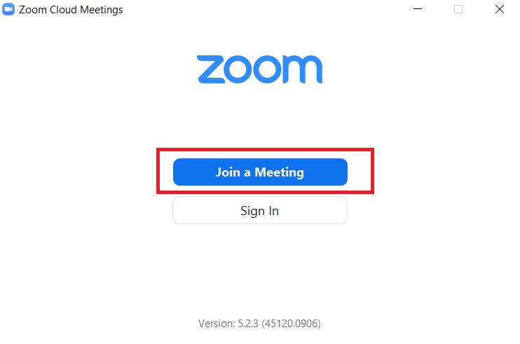 zoom csatlakozás meetinghez